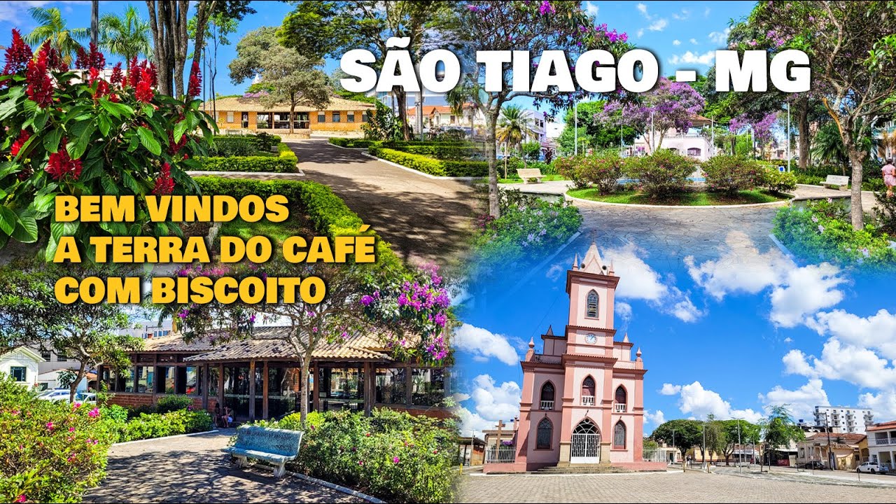 SÃO TIAGO - MG | CONHEÇA A TERRA DO CAFÉ COM BISCOITO