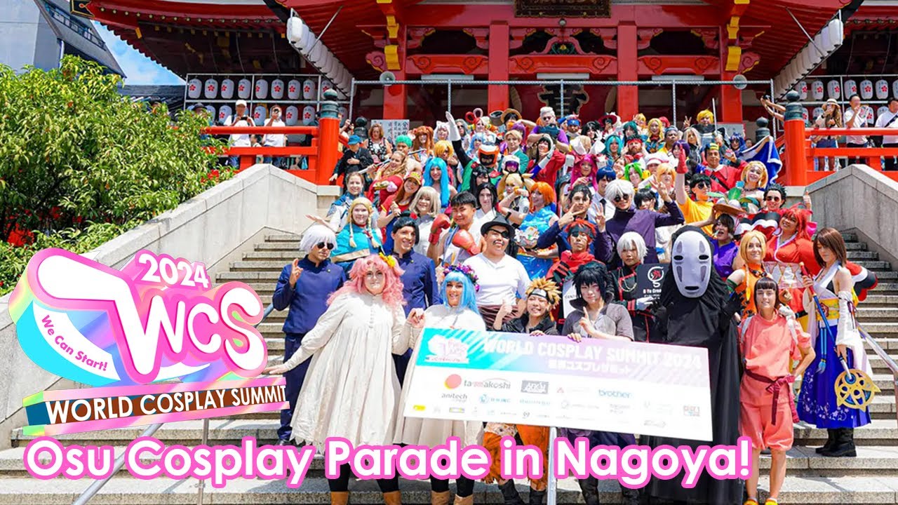 Osu Cosplay Parade in Nagoya, Japan! #WCS2024 #CosplayEverywhere #コスサミ2024