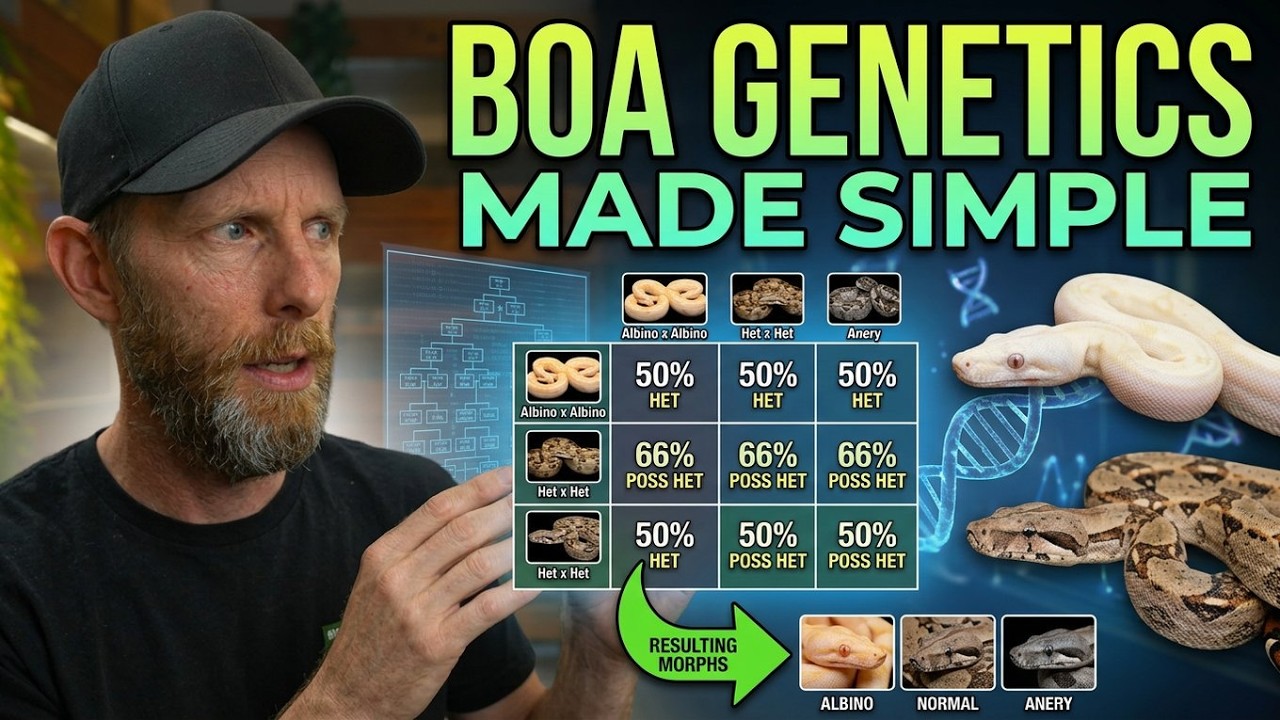 Boa Genetics 101: Phenotype, Genotype & Recessive to Incomplete Dominant