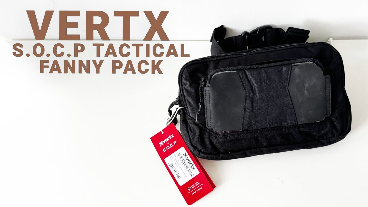 Vertx SOCP Tactical Fanny Pack | Taktyczna torba do zastosowań EDC oraz CCW.