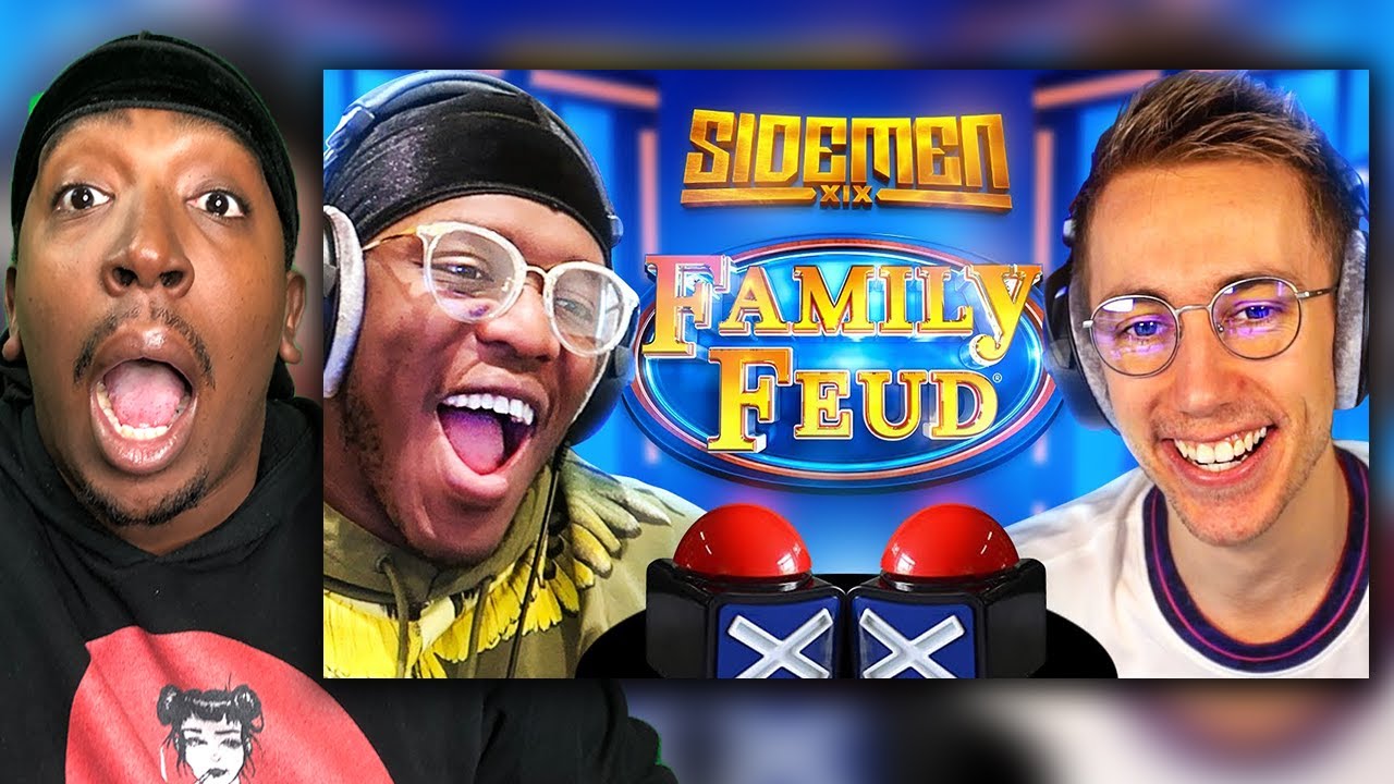 American Reacts To SIDEMEN FAMILY FEUD! (Sidemen Gaming)