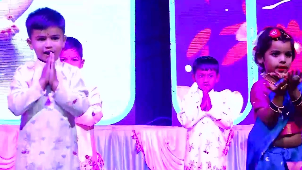 Pappa ni ganpati aanla LKG STD.Song व्हिजन इंग्लिश स्कूल साखर कारखाना सिंधी काळेगाव जालना (2025-26)