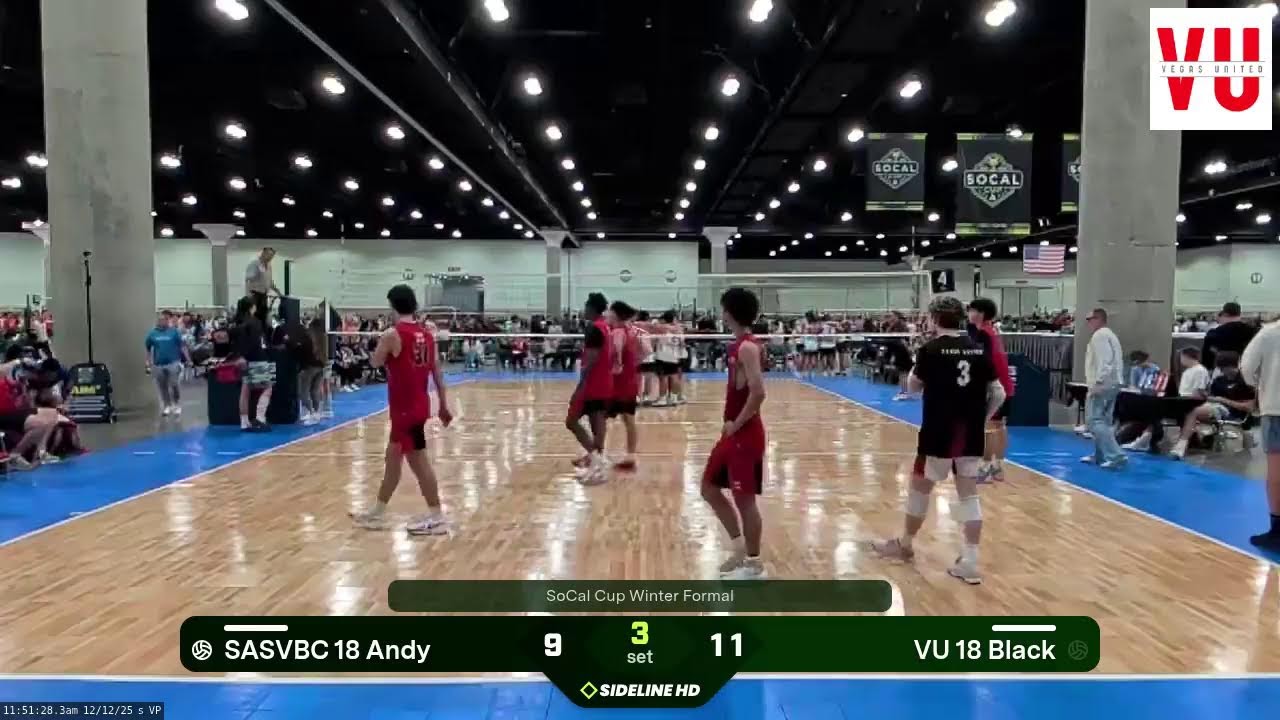VU 18 Black vs. SASVBC 18 Andy (2025.12.12)