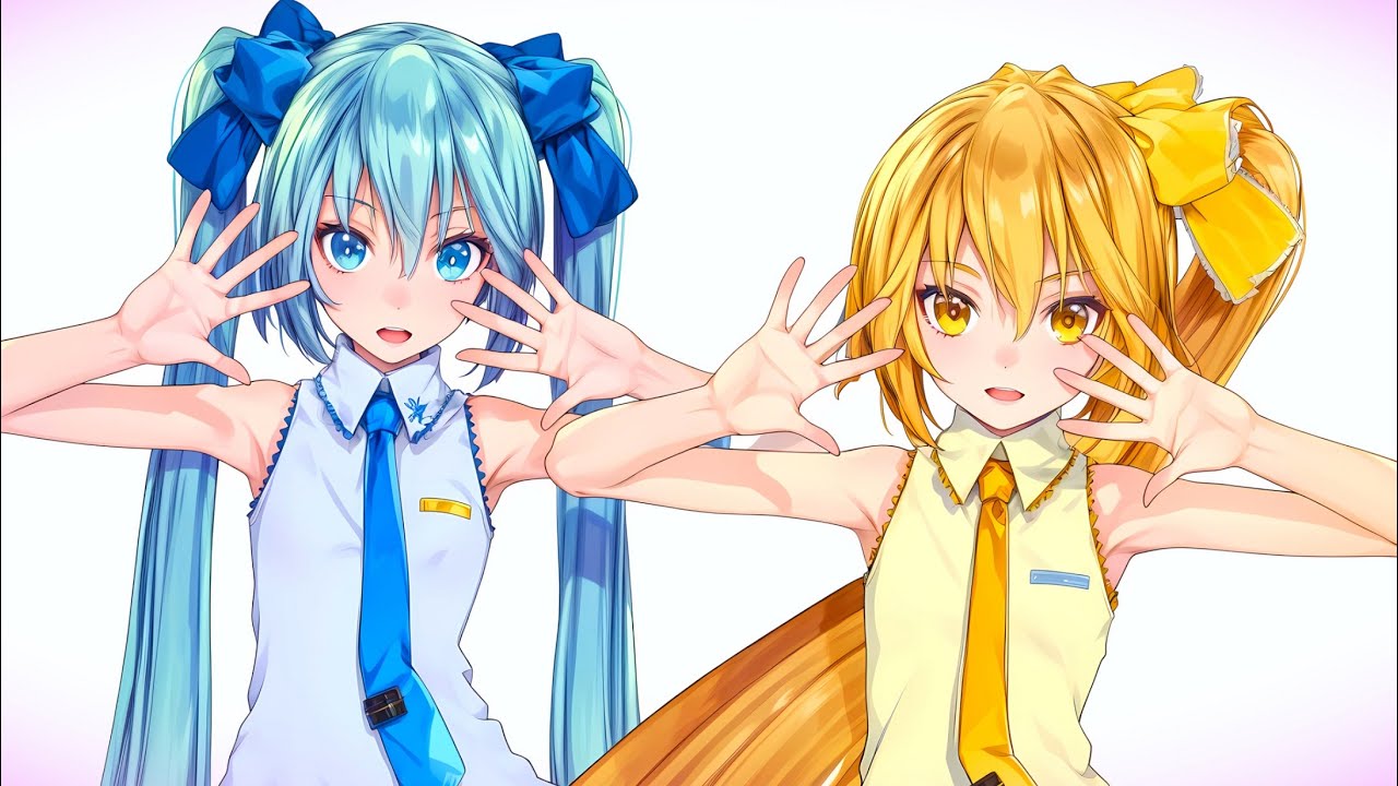 【MMD】ミク ネル / アイドル　Miku Neru / idol　ヒメヒナ / Hime Hina Cover