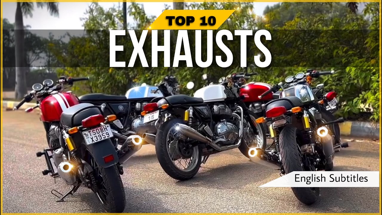 Top 10 exhausts of 650 Twins | Royal Enfield