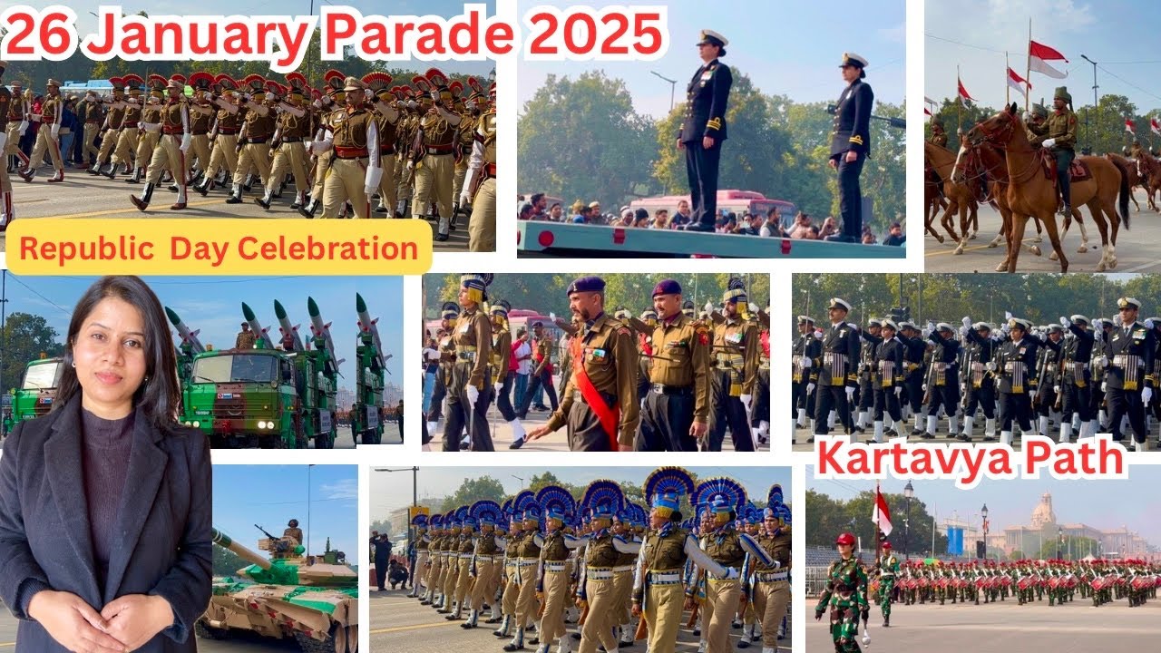 Republic Day 2025 Parade Vlog 🇮🇳 | 26 January Parade Vlog #kartavyapath