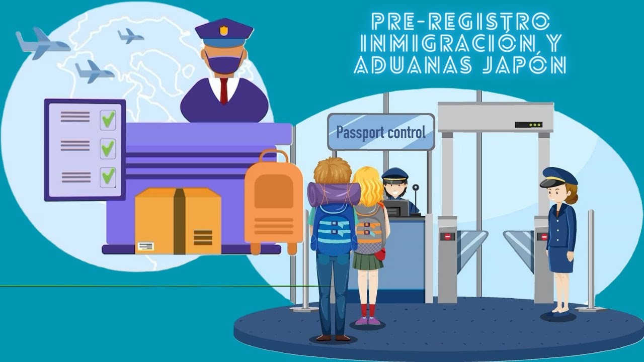 Pre-registro de inmigración y aduanas Japón QR (Daviara)