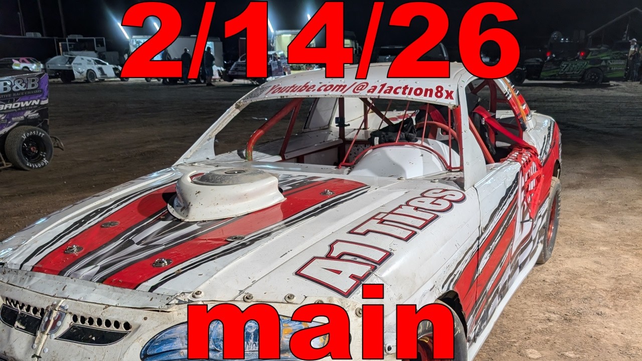 mohave valley raceway 2/14/26 street stock feature