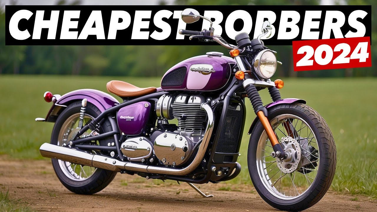 Top 7 Cheapest Bobber Motorcycles For 2024