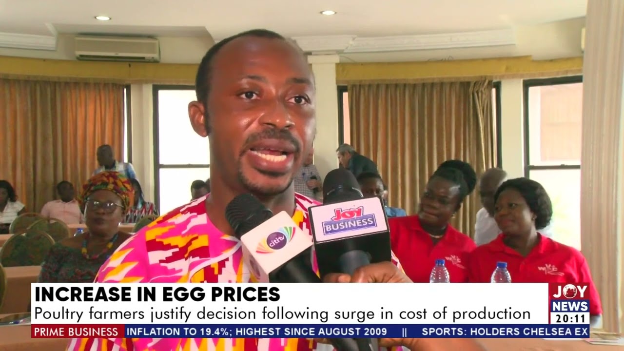 Poultry farmers justify decision following surge in cost of production - Joy News Prime (13-4-22)