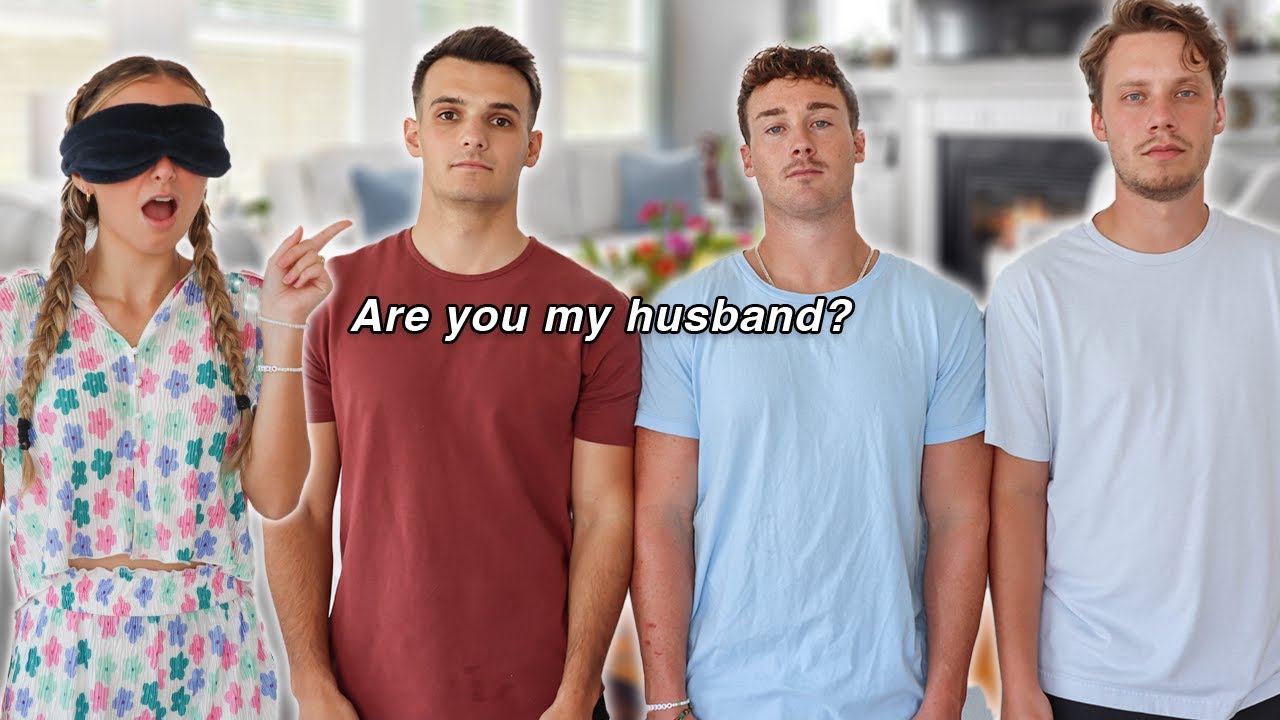 Wife tries to find her husband BLINDFOLDED! | Brooklyn vs. Bailey
