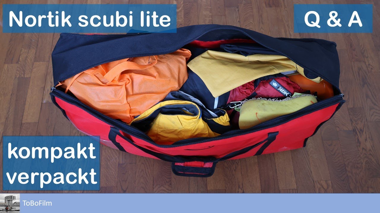 kompakt verpackt - wie geht das beim scubi lite von Nortik? (Q & A)