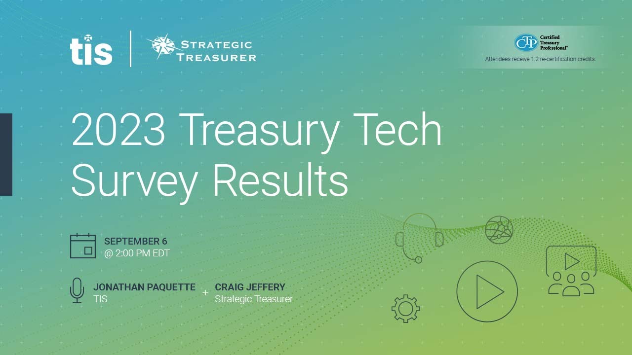 2023 Treasury Tech Survey Results