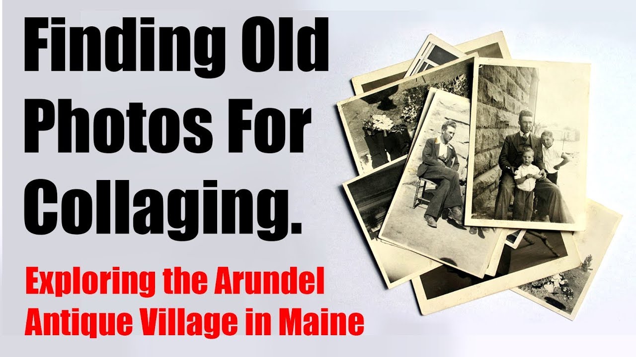 Where To Get Old Photographs for Collage - Lewis Rossignol