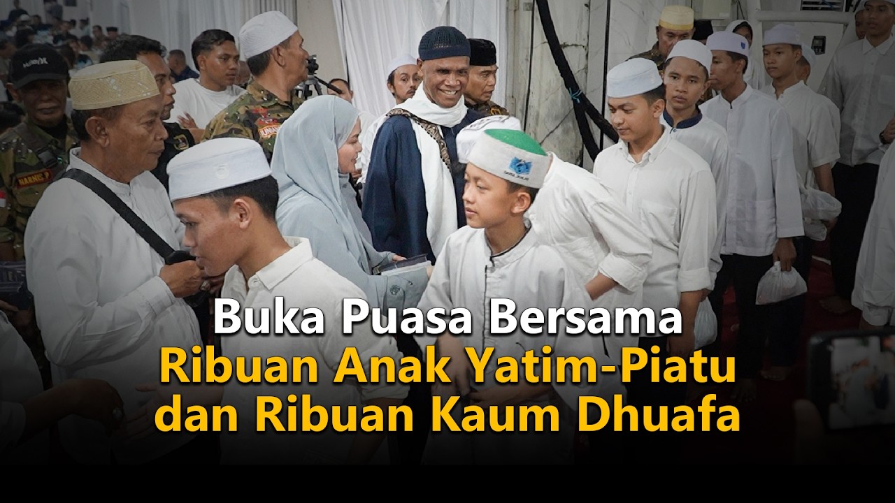 20 Tahun Berbagi di Bulan Suci, H. Hercules Santuni Ribuan Anak Yatim dan Ribuan Dhuafa