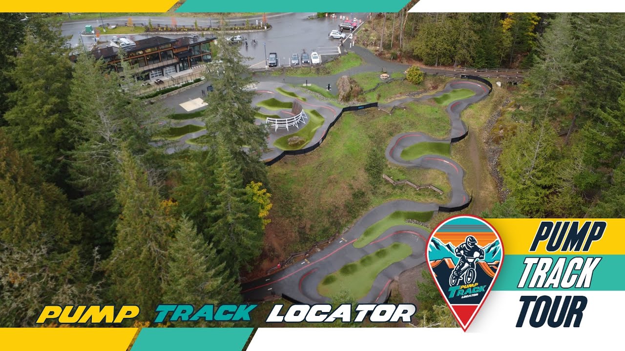 Riding the Pump Tracks at Jordie Lunn Bike Park - Snake Run - Kid's (Langford, BC, Canada)