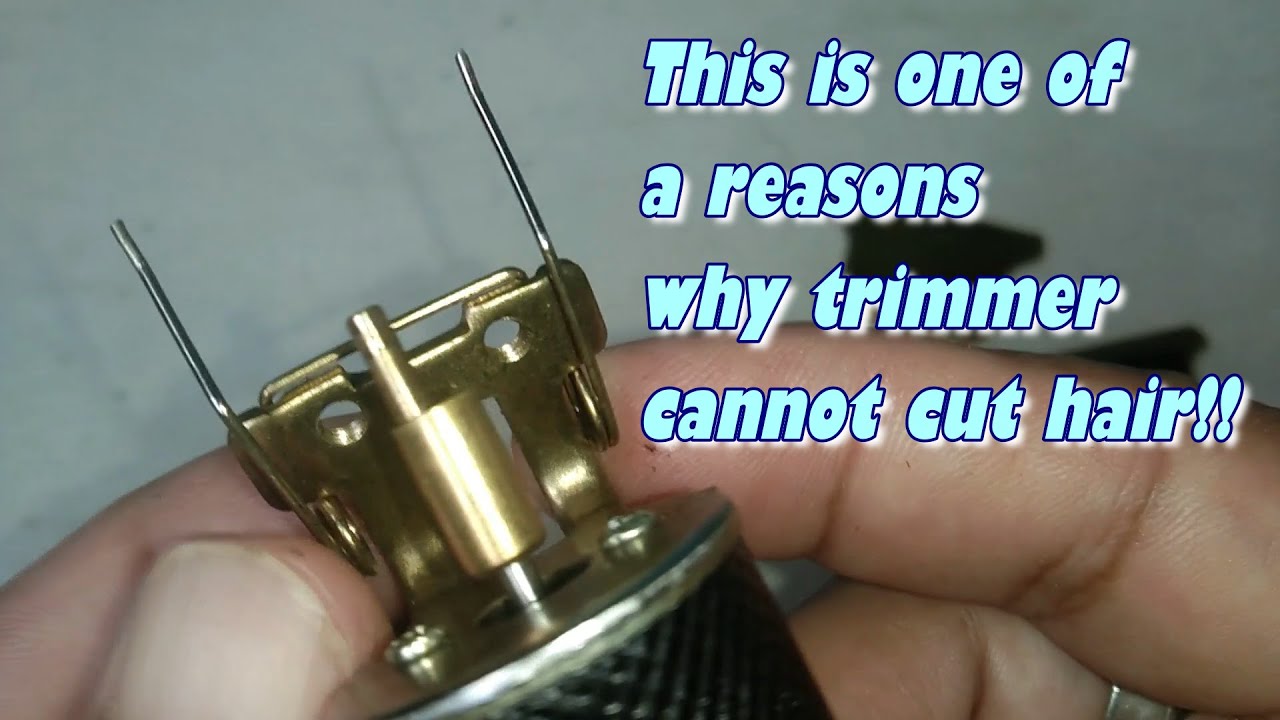 vintage t9 trimmer reason for not being able to cut hair.