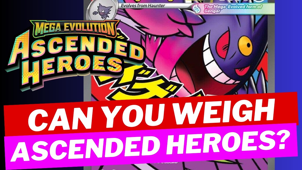 Weighing Ascended Heroes packs to see if you should be buying loose packs + our hits