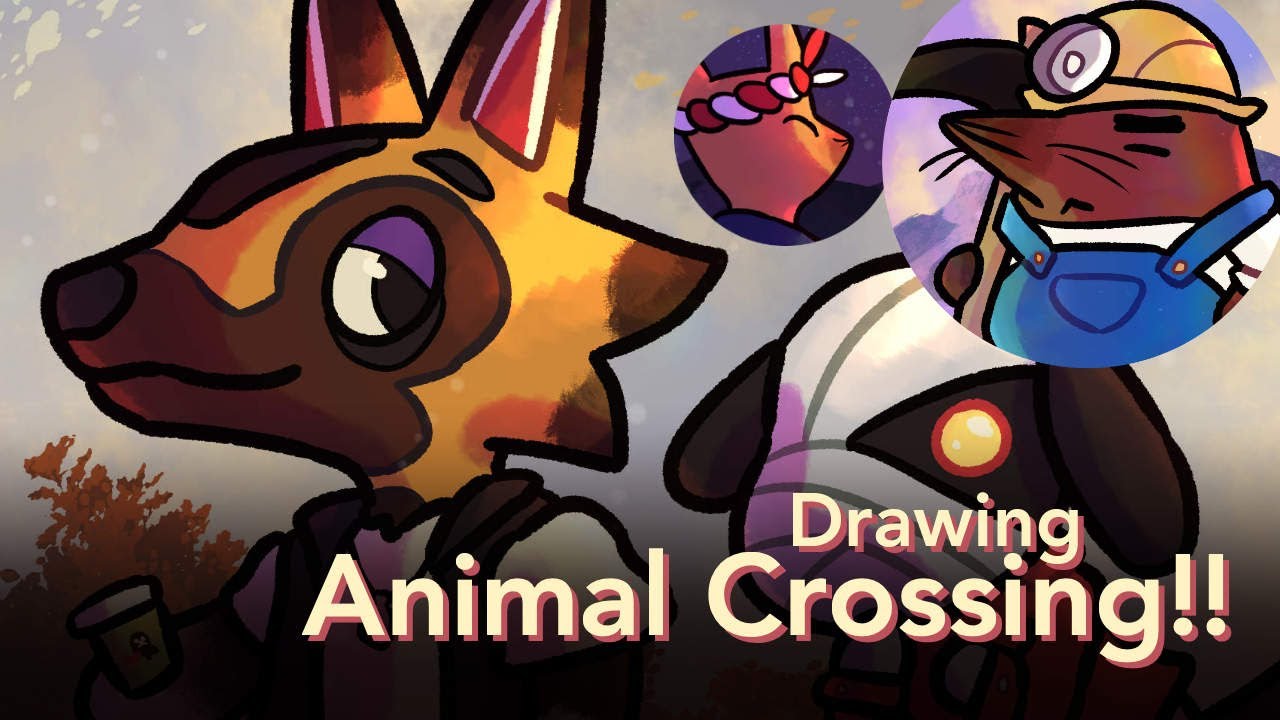 Making ANIMAL CROSSING Wallpapers!