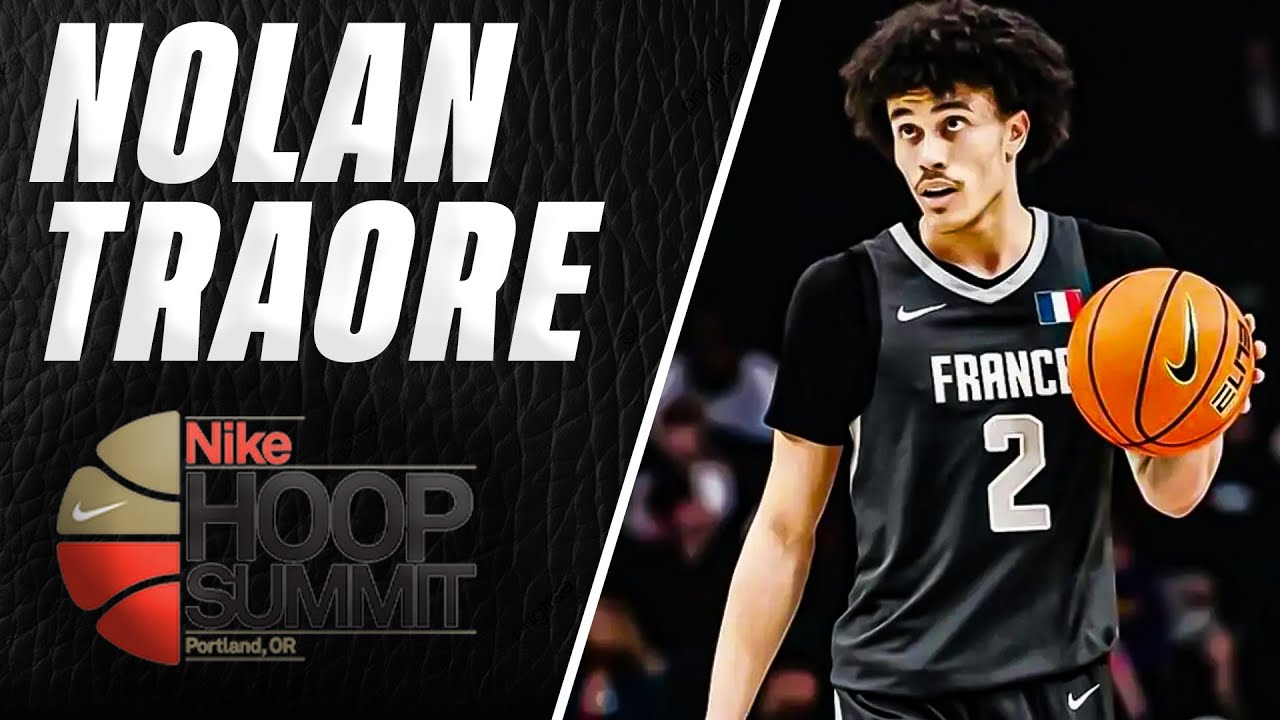 Nolan Traore Nike Hoop Summit Highlights | French Point Guard | 2025 NBA Draft Prospect