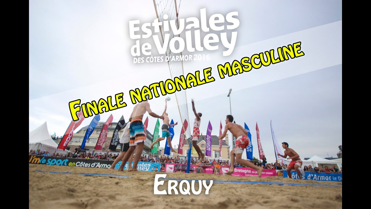 2016 - Finale nationale masculine Erquy - Estivales de Volley