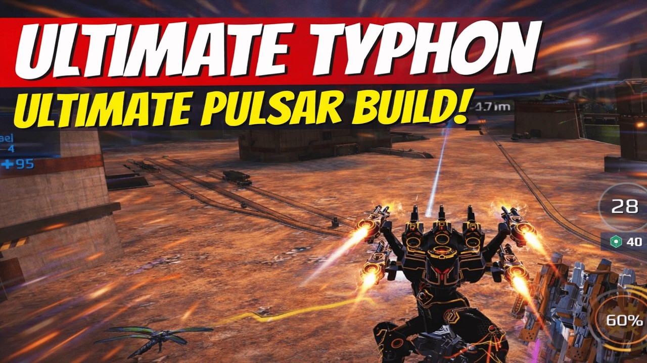 Ultimate Typhon Best Build! War Robots Gameplay