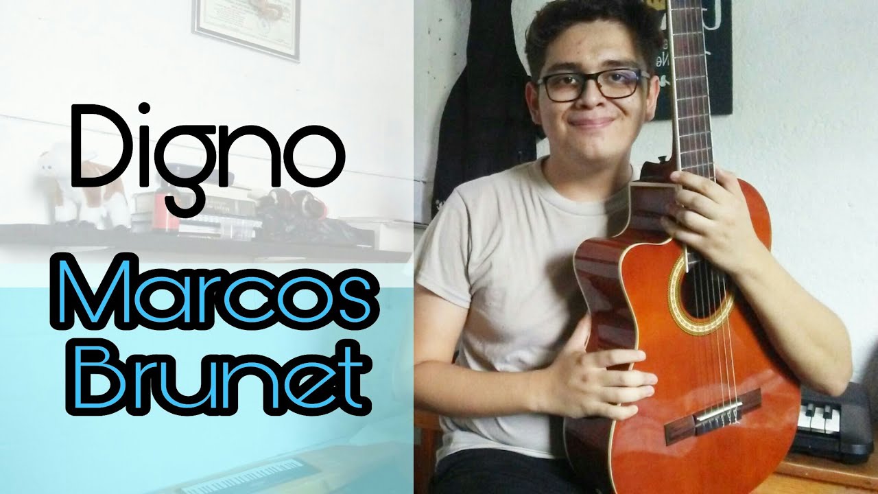 Tutorial DIGNO - Marcos Brunet | Acordes en Guitarra Acústica by Milton Acosta