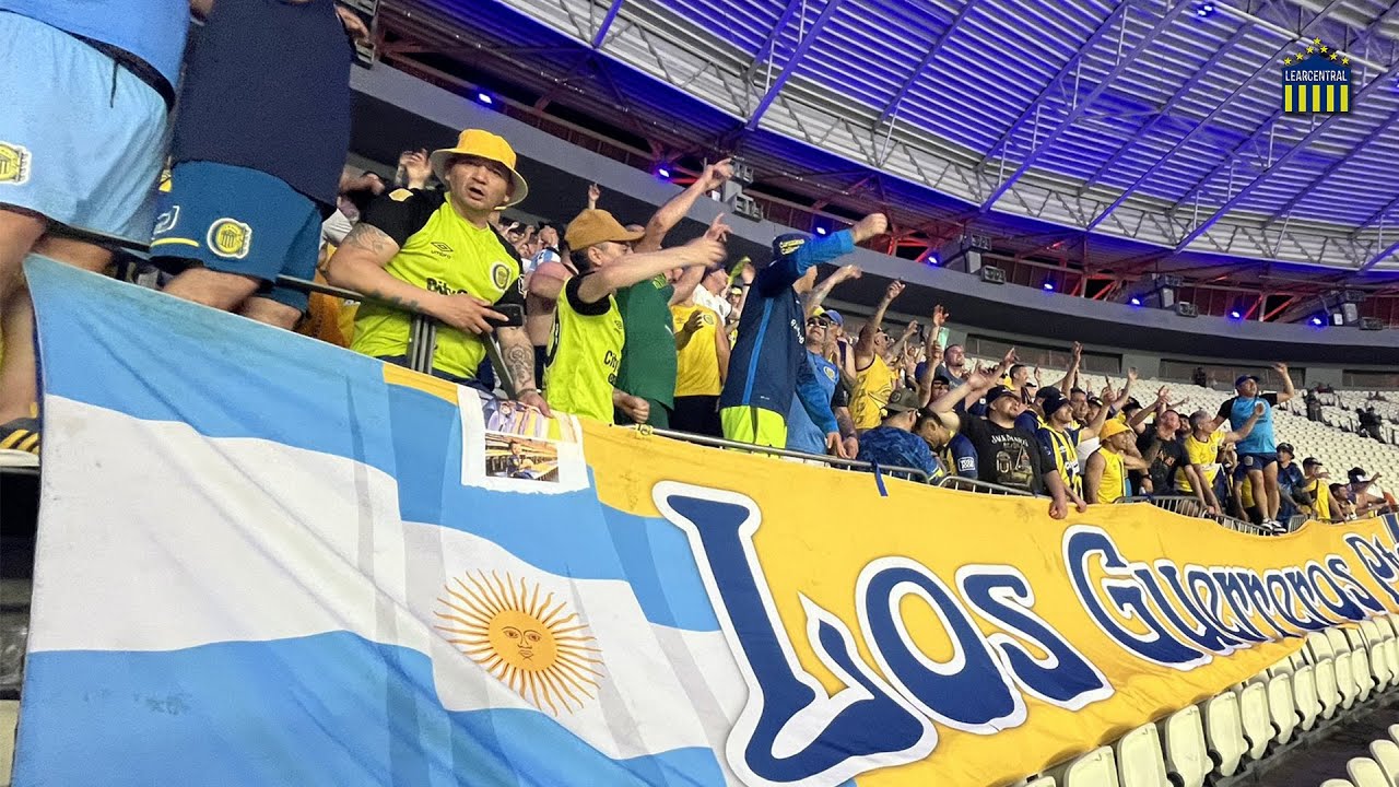 CENTRAL COPO BRASIL - RECIBIMIENTO ROSARIO CENTRAL VS FORTALEZA - SUDAMERICANA 2024