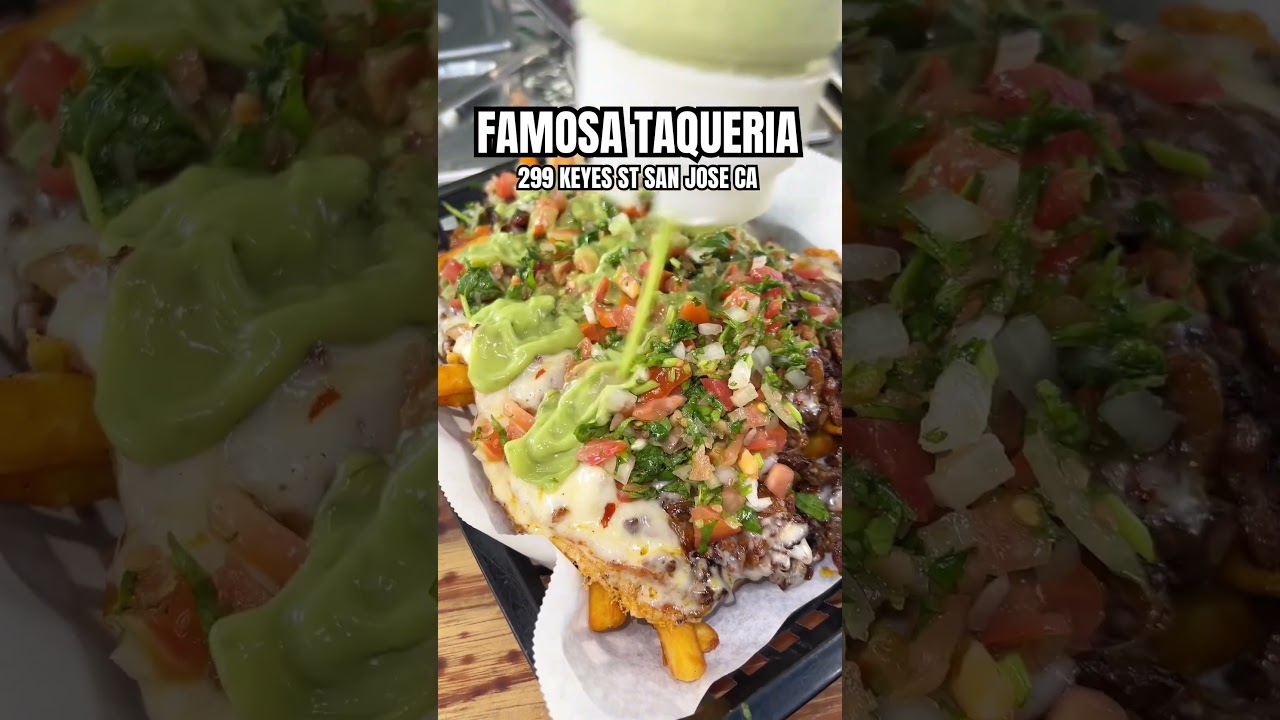 Al Pastor Fries in San Jose at Famosa Taqueria