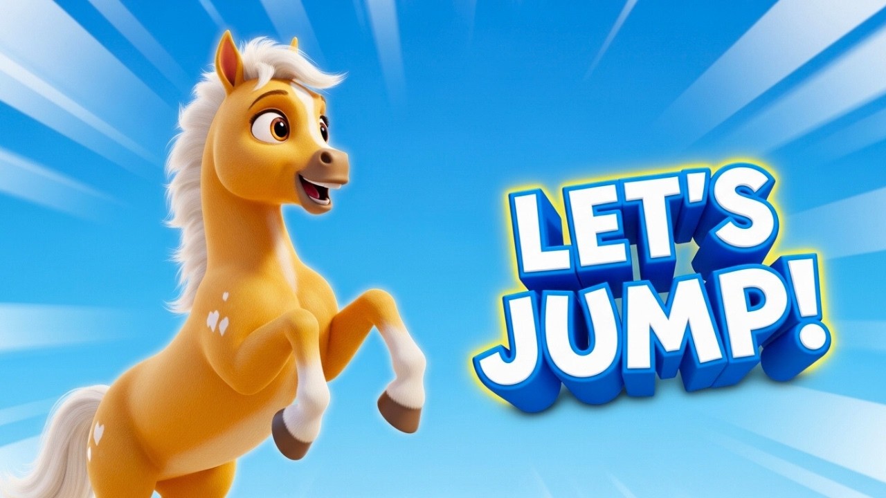 Let’s Jump! 🐷🐰 Kids Song | Nursery Rhymes & Toddler Songs | Musical Farm