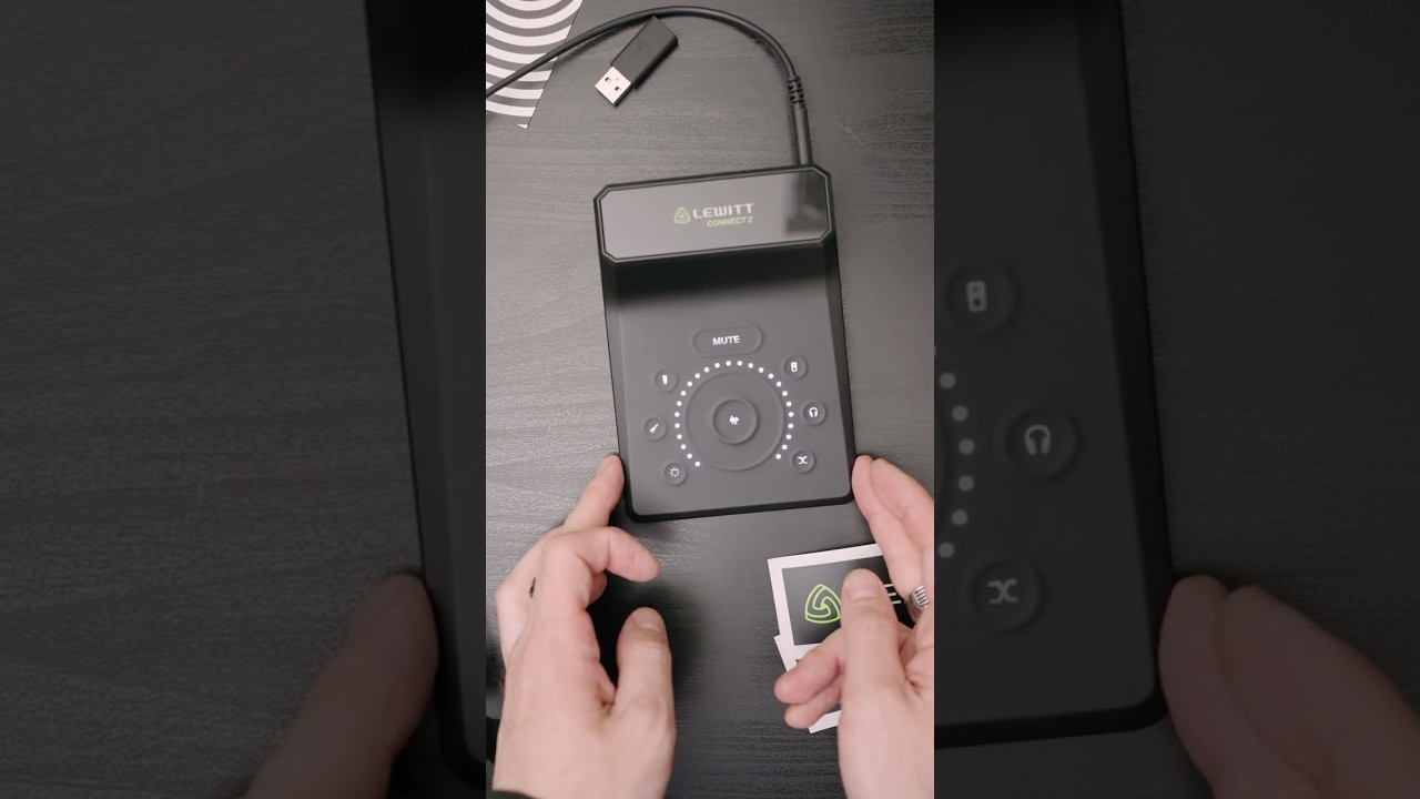 Новый компактный аудиоинтерфейс от LEWITT | CONNECT 2 #аудиоинтерфейс #микрофон #наушники