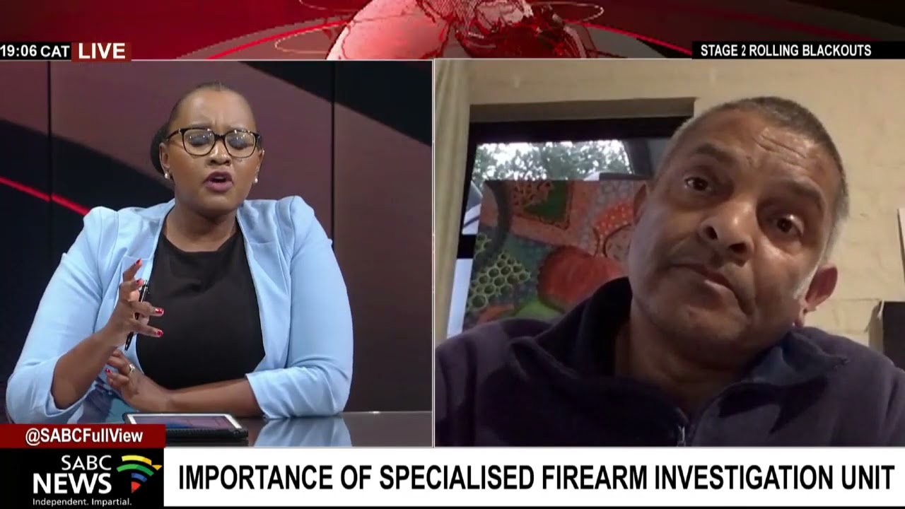 Jeremy Vearey on the importance of Specialised Firearm Investigation Unit