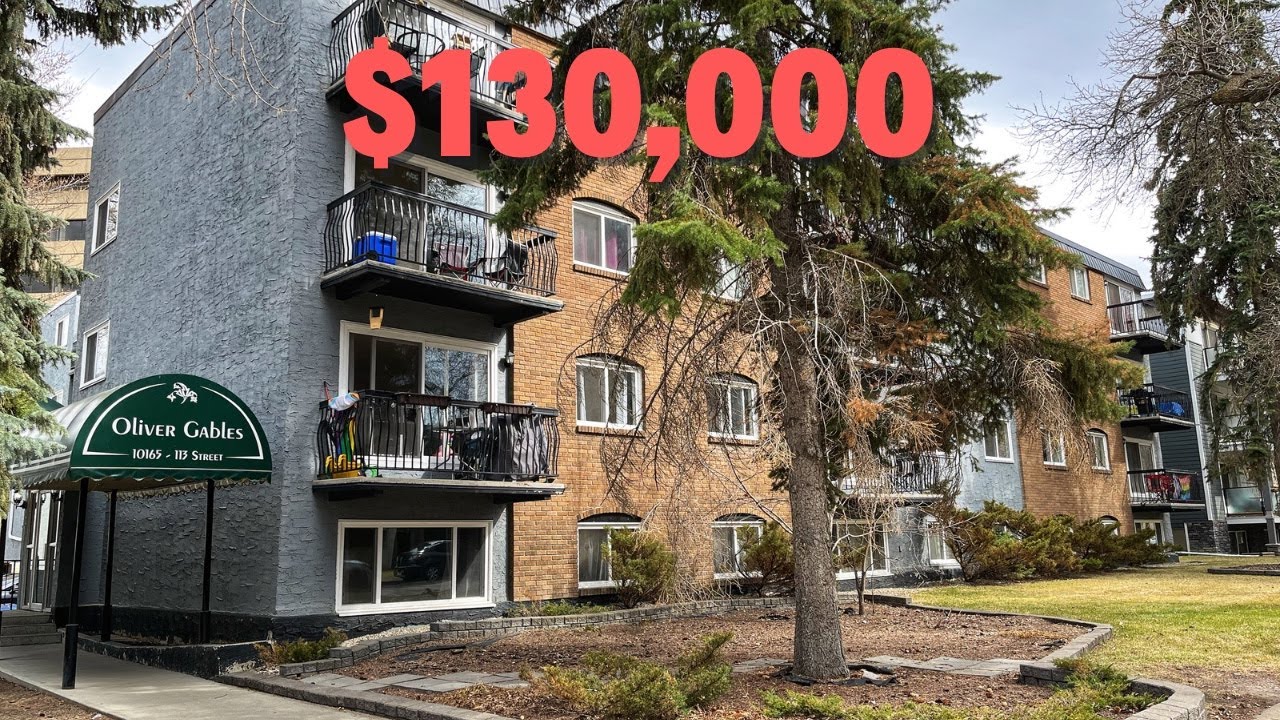 What kind of Real Estate can you purchase Downtown Edmonton for $130k?  Check out this condo!