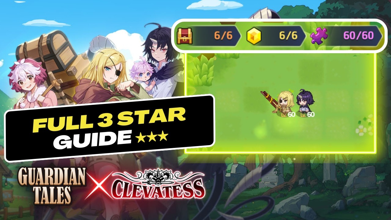 Guardian Tales x Clevatess Story (Full Walkthrough)