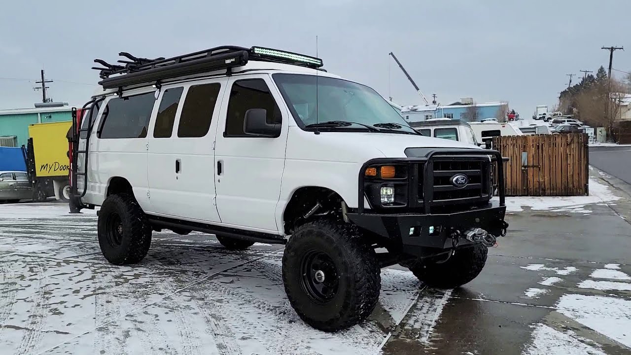 2014 Ford E-350 4x4 Conversion Van Expo UJOR Sportsmobile Timberline. Wild Overland Van