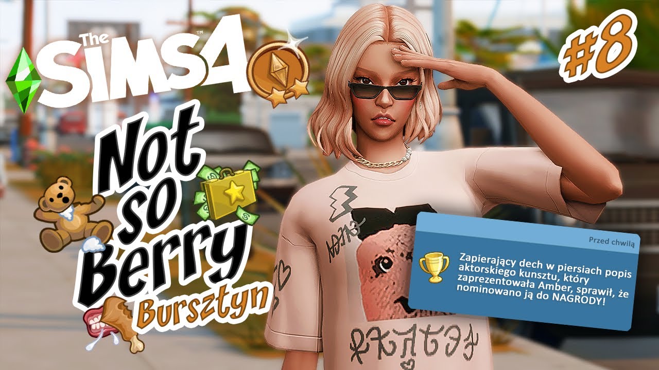Nominacja do nagrody! :D🔥🤑BURSZTYN🧡#8 |NOT SO BERRY 2| The Sims 4