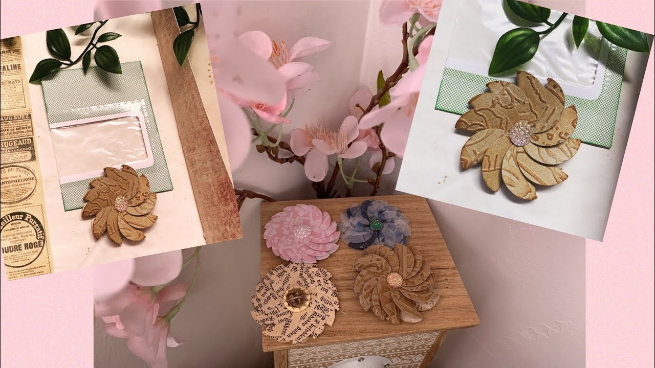 Embellissement junk journal #60 | recycler ses rouleaux de papier toilette 🧻