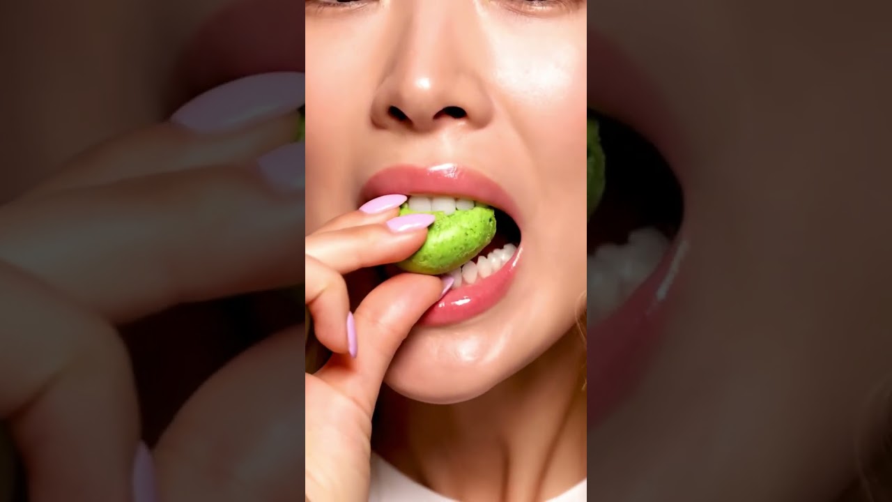 The Cleanest Candy Crunch Ever #satisfying #visualtingle #mukbang #relax #relaxing #food