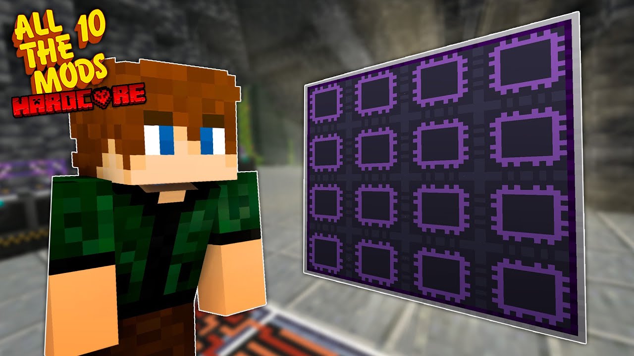 Fiz um SUPER COMPUTADOR no MINCRAFT!! - Minecraft ATM 10 Hardcore E40 (1.21)