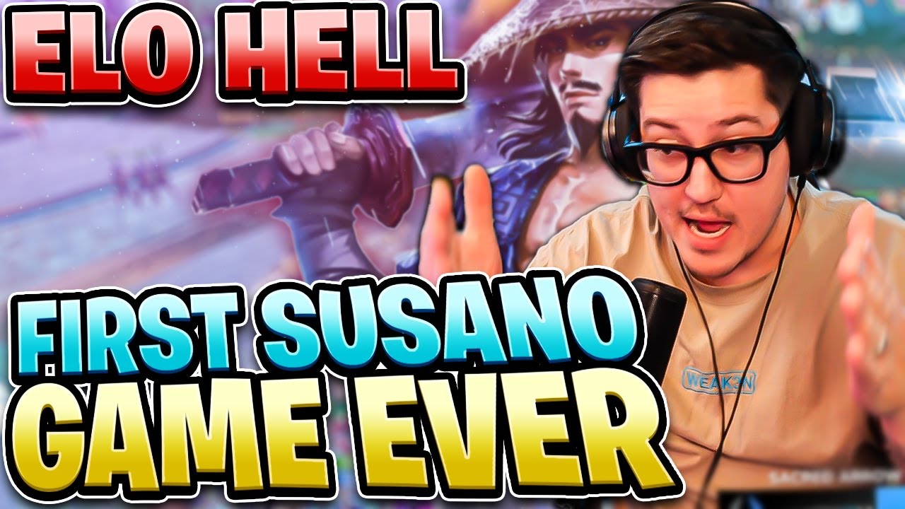 FIRST EVER SUSANO GAME AND ITS IN ELO HELL