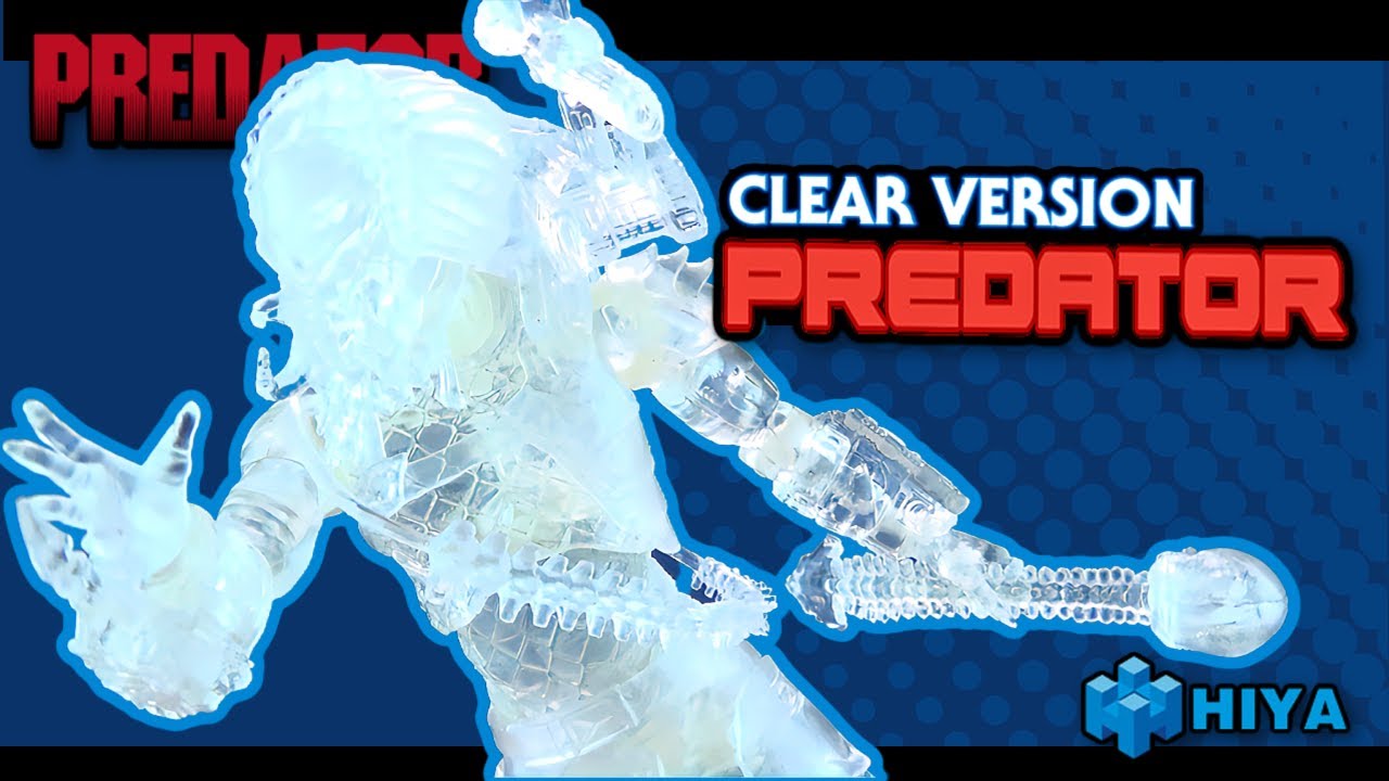 Hiya Toys Predator Jungle Hunter Predator Clear Version Exquisite Mini Figure | Video Review