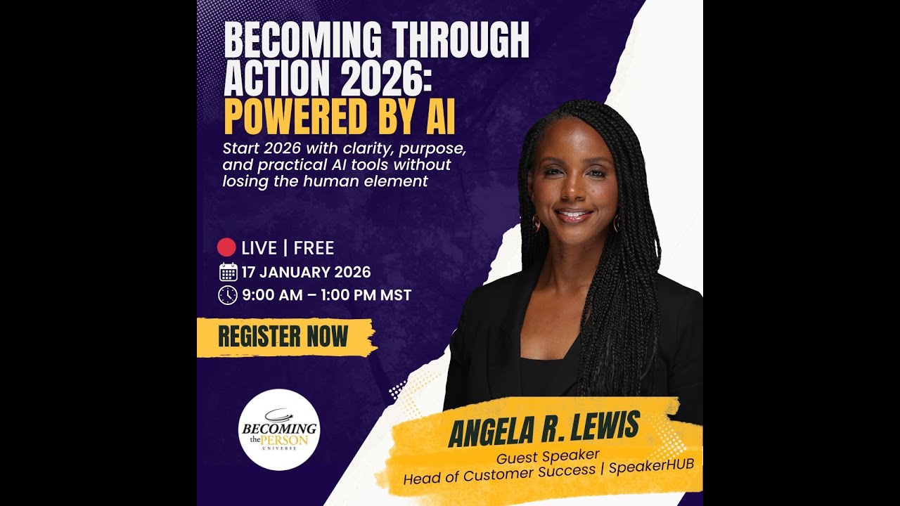 How to Turn Visibility Into Impact (Becoming Through Action 2026 Virtual Event) 1/17/26