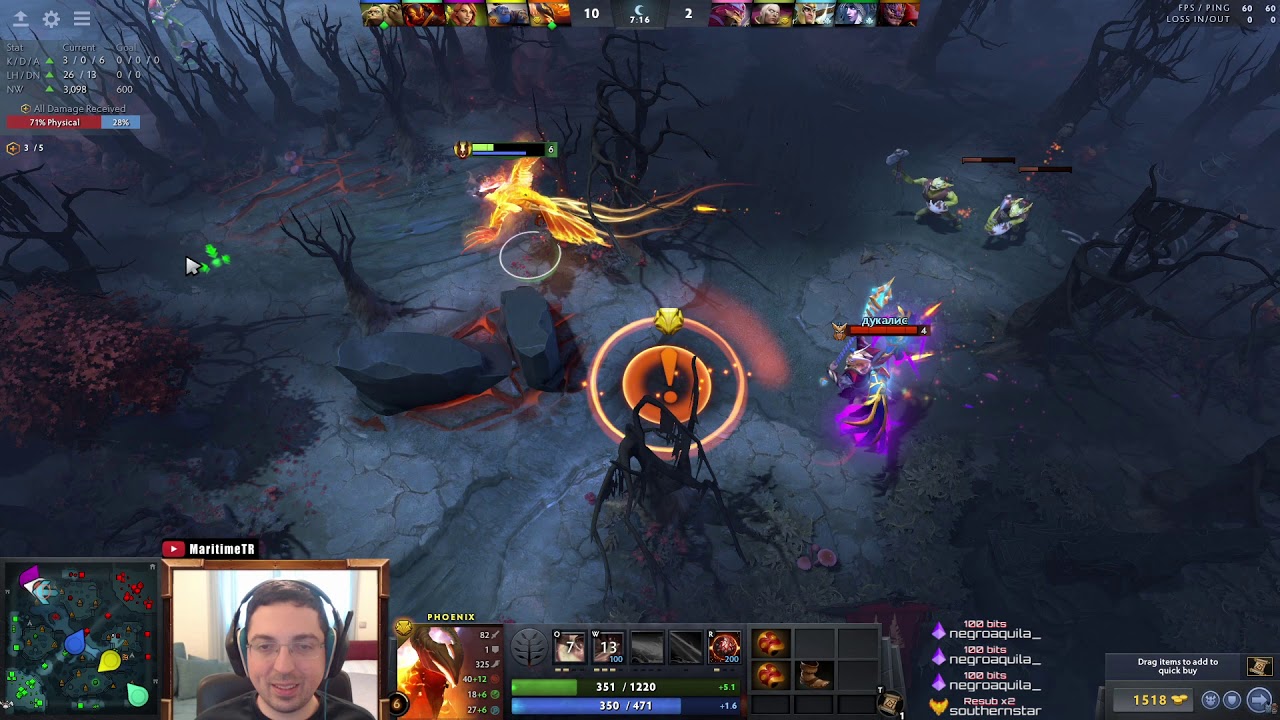 Rank 2600 Lion'lu Drow Strata Kayıyoruz - Dota 2 Türkçe [432]