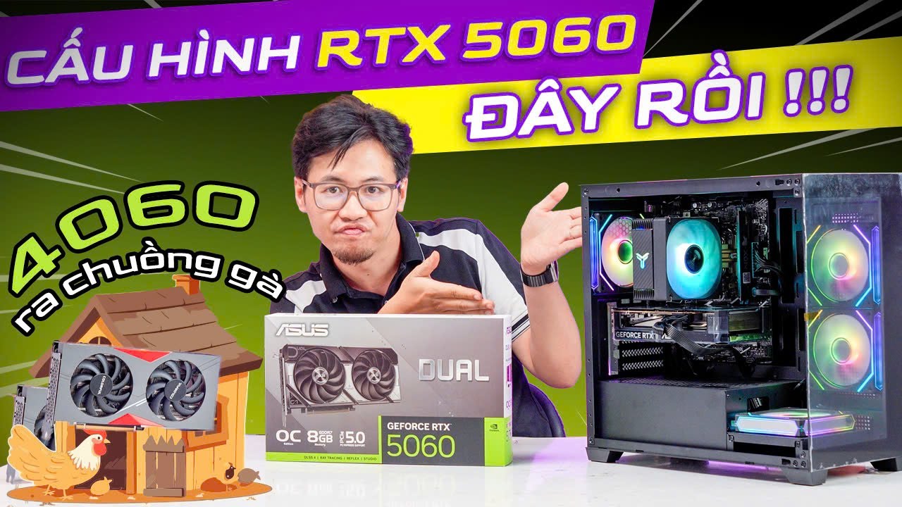 CHỈ HƠN 1 TRIỆU LÊN ĐƯỢC 5060! Liệu 4060 Có RA CHUỒNG GÀ?