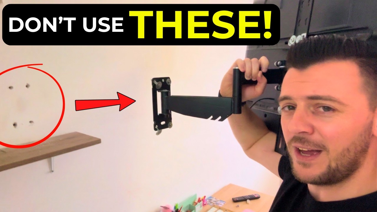 DON’T USE WALL PLUGS ALONE! Try This Instead! (CHEMICAL ANCHOR)