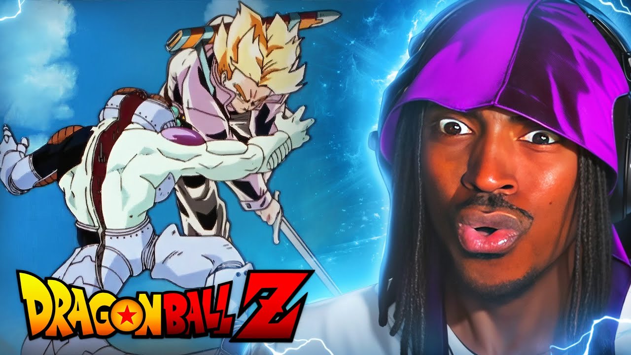 FIRST TIME WATCHING DRAGONBALL Z ANDROID SAGA *TRUNKS VS FRIEZA*