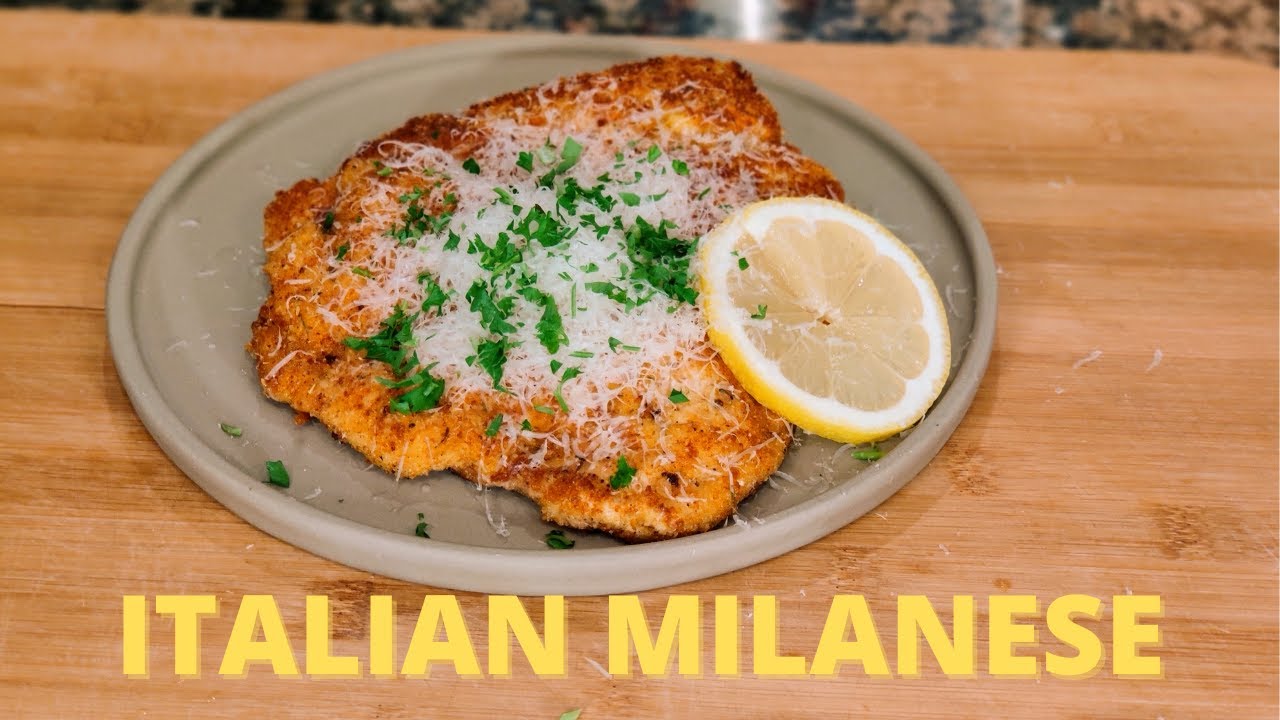 Making Italian Chicken Milanese | Cooking with Charlie