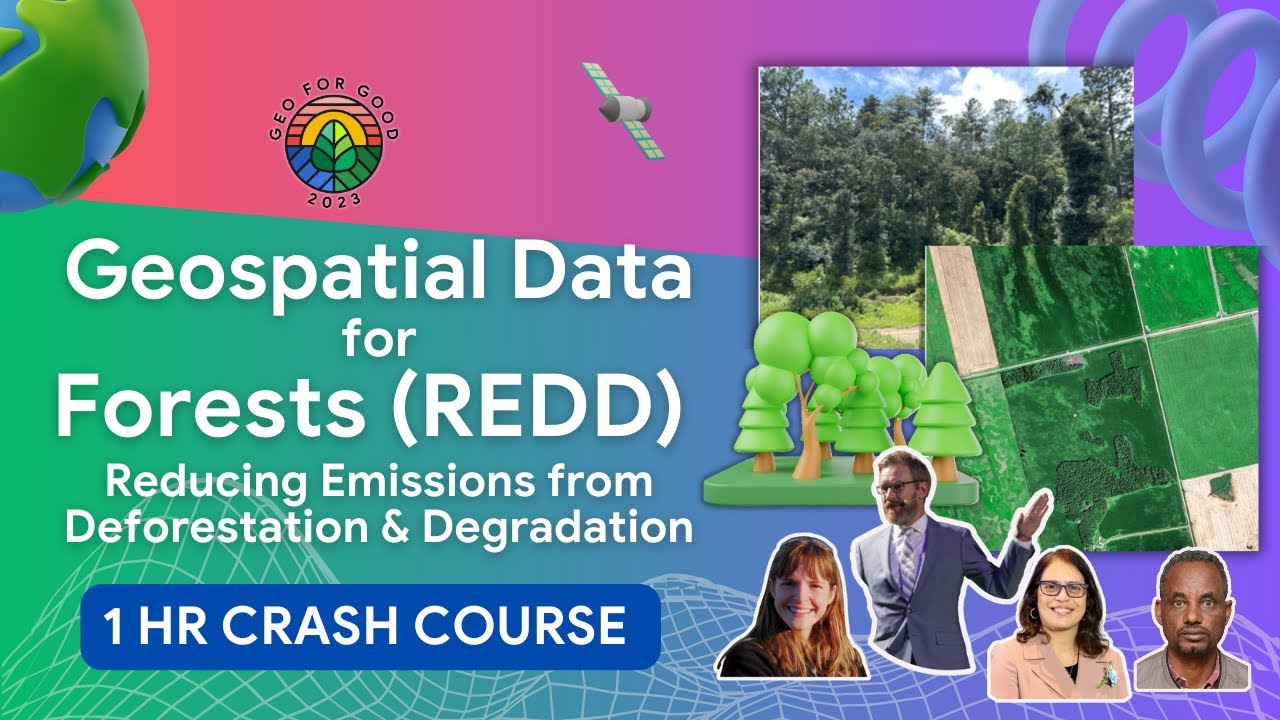 Revolutionizing REDD: How Geospatial Data is Transforming Forest Protection | GEO FOR GOOD'23
