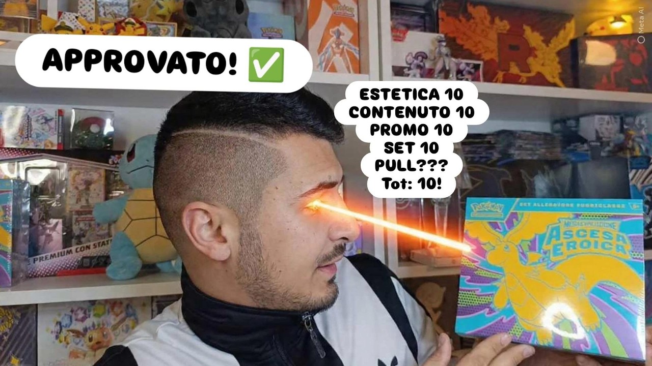 Apro il SET ALLENATORE FUORICLASSE di ASCESA EROICA! UNBOXING  POKÉMON clamoroso! #pokemon