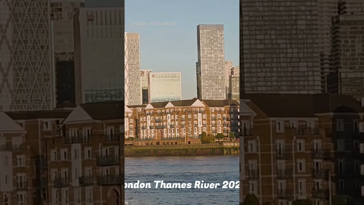 London Velurajah #shorts Thames River